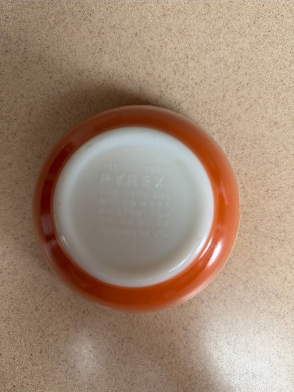 Pyrex Autumn Harvest Wheat Mixing Bowl 401 - Picture 10 of 11